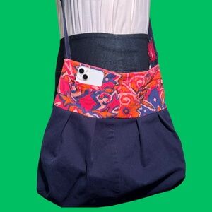 LuLu Jessie UPcycles 'Sleep Over' Bag - 16 inches wide x 15 inches deep